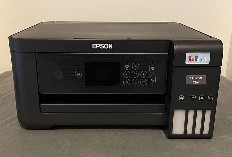 epson multi printer review5 EPSON EcoTank ET-2850 Printer Review