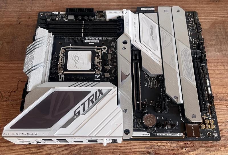 File asus rog strix z790 a gaming wifi ii review2 ROG Strix Z790-A Gaming Wi-Fi II Review - High Performance White Motherboard