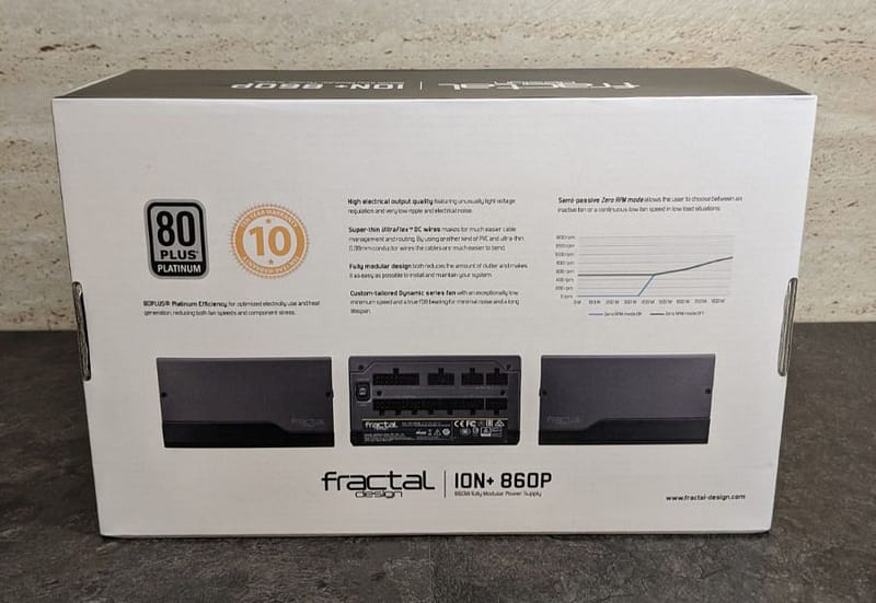 Fractal Design ION Photos 2 Fractal Design Ion+ 860P PSU - Power Your Gaming Rig