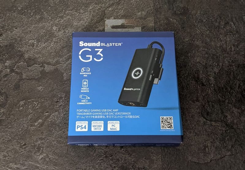 Sound Blaster G3 Review 2 Creative Sound Blaster G3 Photos 01 Sound Blaster G3 Review