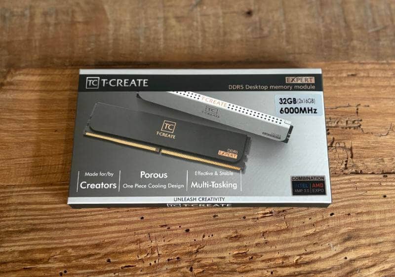 T-CREATE Expert DDR5 32GB Review – Subtle Styling Meets Reliable Performance 2 teamgroup tcreate ram review1 T-CREATE Expert DDR5 32GB Review – Subtle Styling Meets Reliable Performance
