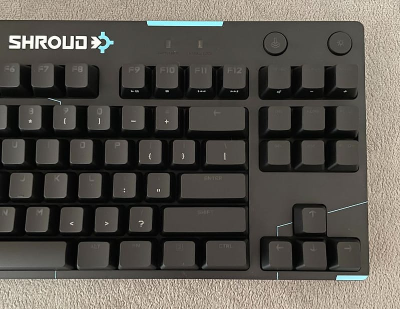 logitech shroud pro keyboard review6 Logitech G Pro X SHROUD Edition Keyboard Review