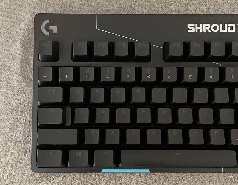 logitech shroud pro keyboard review4 Logitech G Pro X SHROUD Edition Keyboard Review