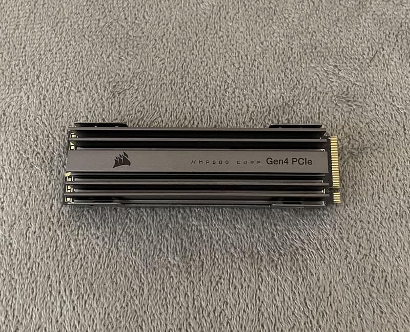 corsair ssd review4 scaled Corsair MP600 CORE 1TB NVMe SSD Review
