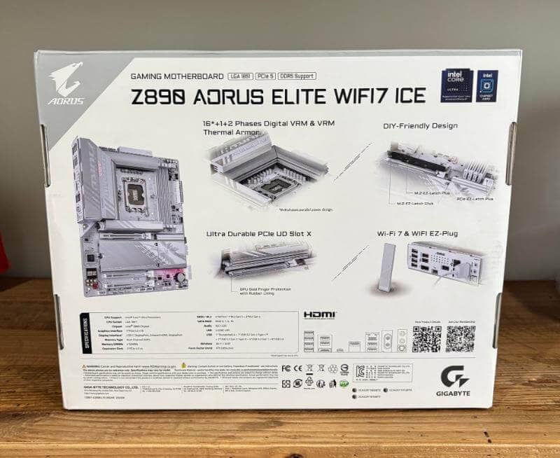 GIGABYTE Z890 AORUS ELITE WIFI7 review2 GIGABYTE Z890 AORUS ELITE WIFI7 ICE Review: The Perfect Balance of Performance and Features