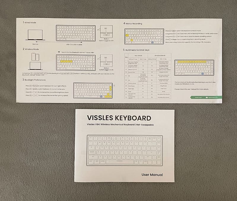 Visles 84 pro keyboard review14 Vissles V84 Pro Mechanical Keyboard Review