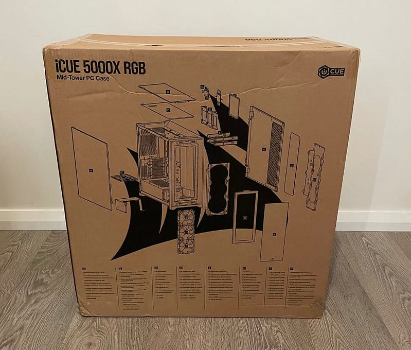 Corsair 5000X review 02 Corsair iCUE 5000X RGB Tempered Glass Case Review