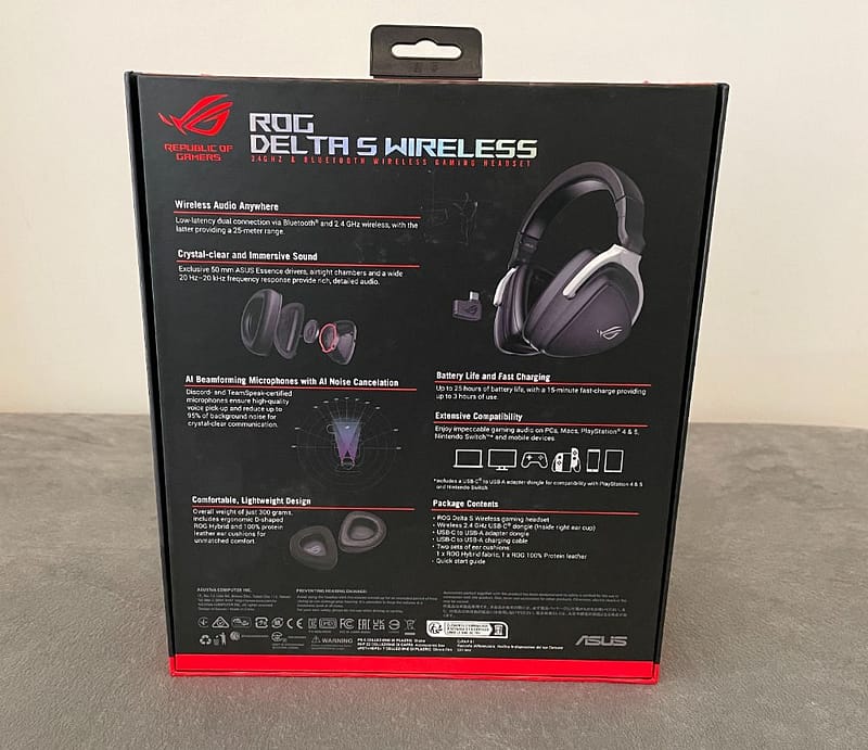 rog delta s wireless review4 ASUS ROG Delta S Wireless Headset Review