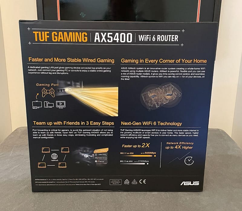 asus ax5400 review2 ASUS TUF Gaming AX5400 Router Review