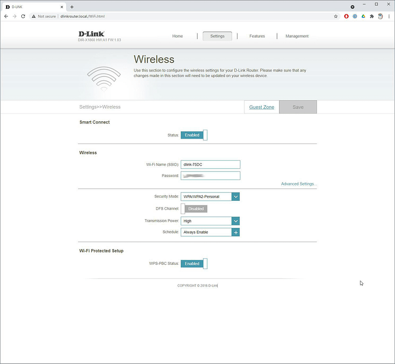 dlink wifi 6 router screens aug Review 02 D-Link DIRX1860 Mesh WiFi 6 Router Review