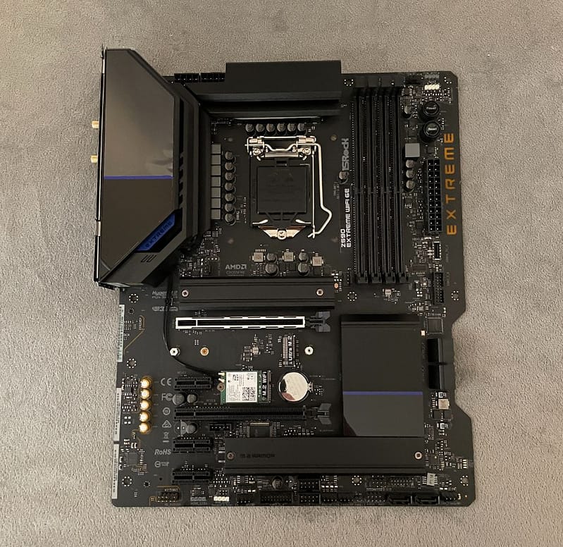 asrock z590 extreme wifi Review 04 ASRock Z590 Extreme WiFi 6e Motherboard Review