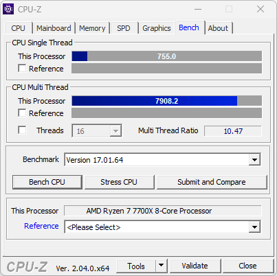 2023 01 31 07 49 46 CPU Z TEAMGROUP T-FORCE Vulcan α DDR5 Review