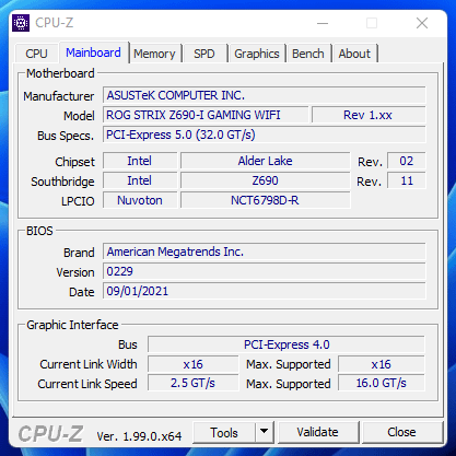 2022 02 11 11 58 38 Settings Crucial DDR5 4800 RAM Review