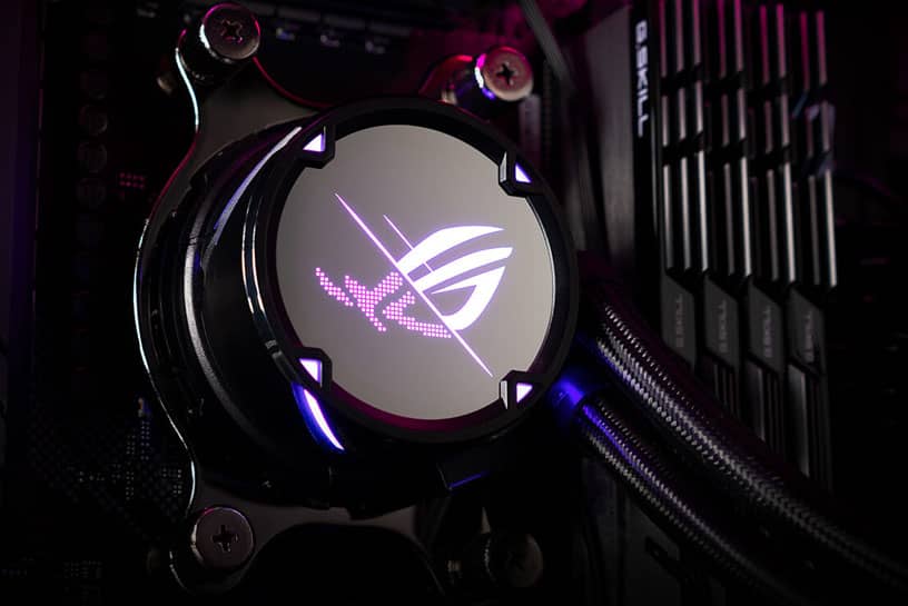 rog strix lc review