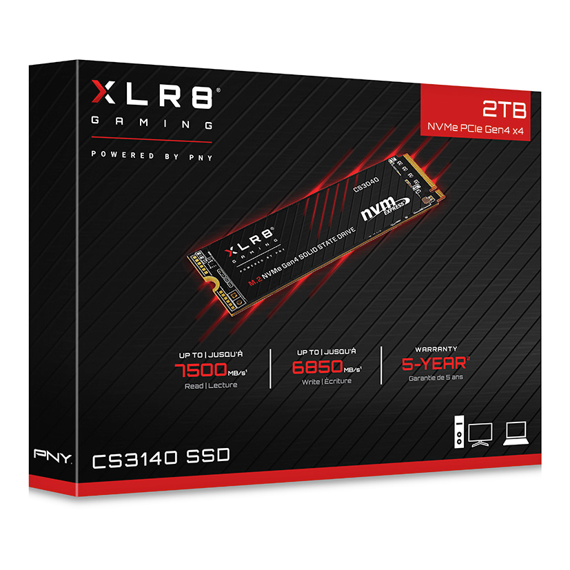 XLR8 CS3140 SSD M.2 NVME 2TB pk1