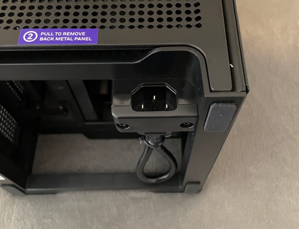 Used NZXT H1 Case w/ Built-In Power 2024 Supply/Cooler