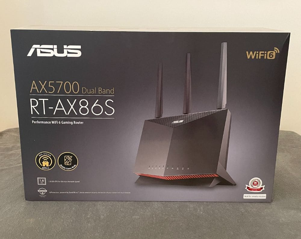 NEU: ASUS RT-AX86S Gaming / VPN Router AX5700 Dual Band Gigabit store