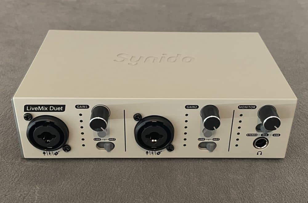 Synido Live Duet (Audio Interface 2 inputs) deals + Microphone!