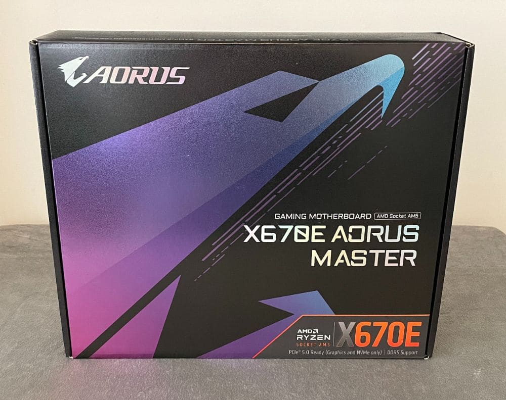 Gigabyte X670E AORUS MASTER Motherboard Review