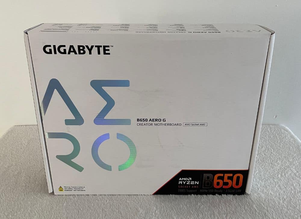 Placa Mãe Gigabyte B650 Aero G WiFI AM5 DDR5 ATX HDMI USB 3.2 M.2 9MB65AOG
