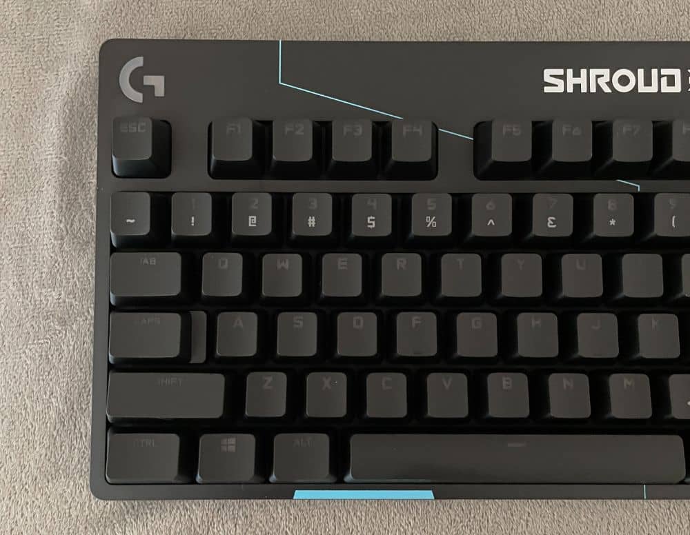 Logitech G Pro X SHROUD Edition Keyboard Review